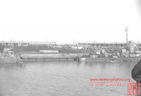 Photo of old Tanggu port